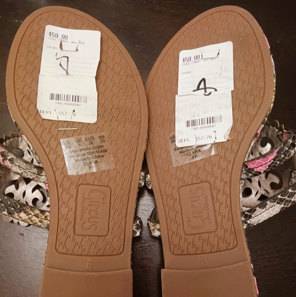 SAM EDELMAN FLAT SANDALS NEW WITH TAG SIZE 8 - Picture 3 of 6